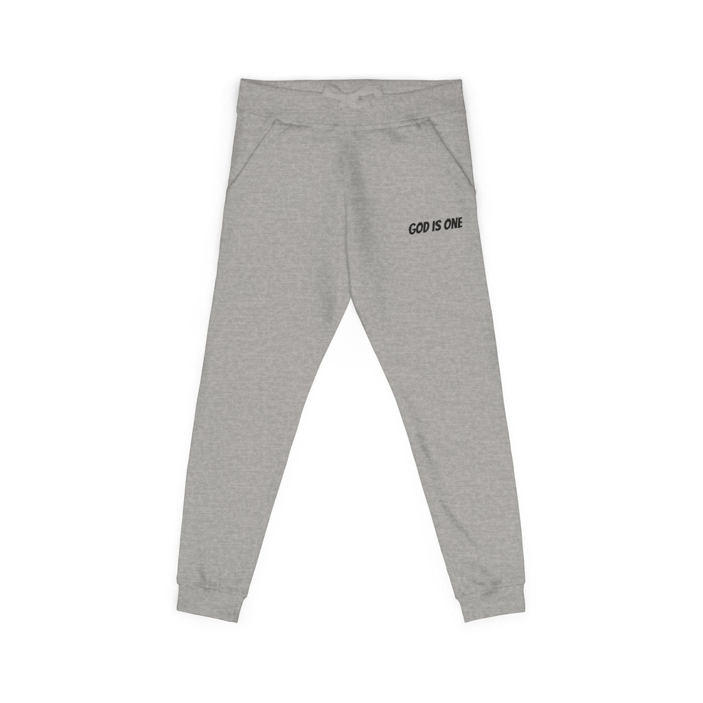 Embroidered 'God Is One' Sweatpants