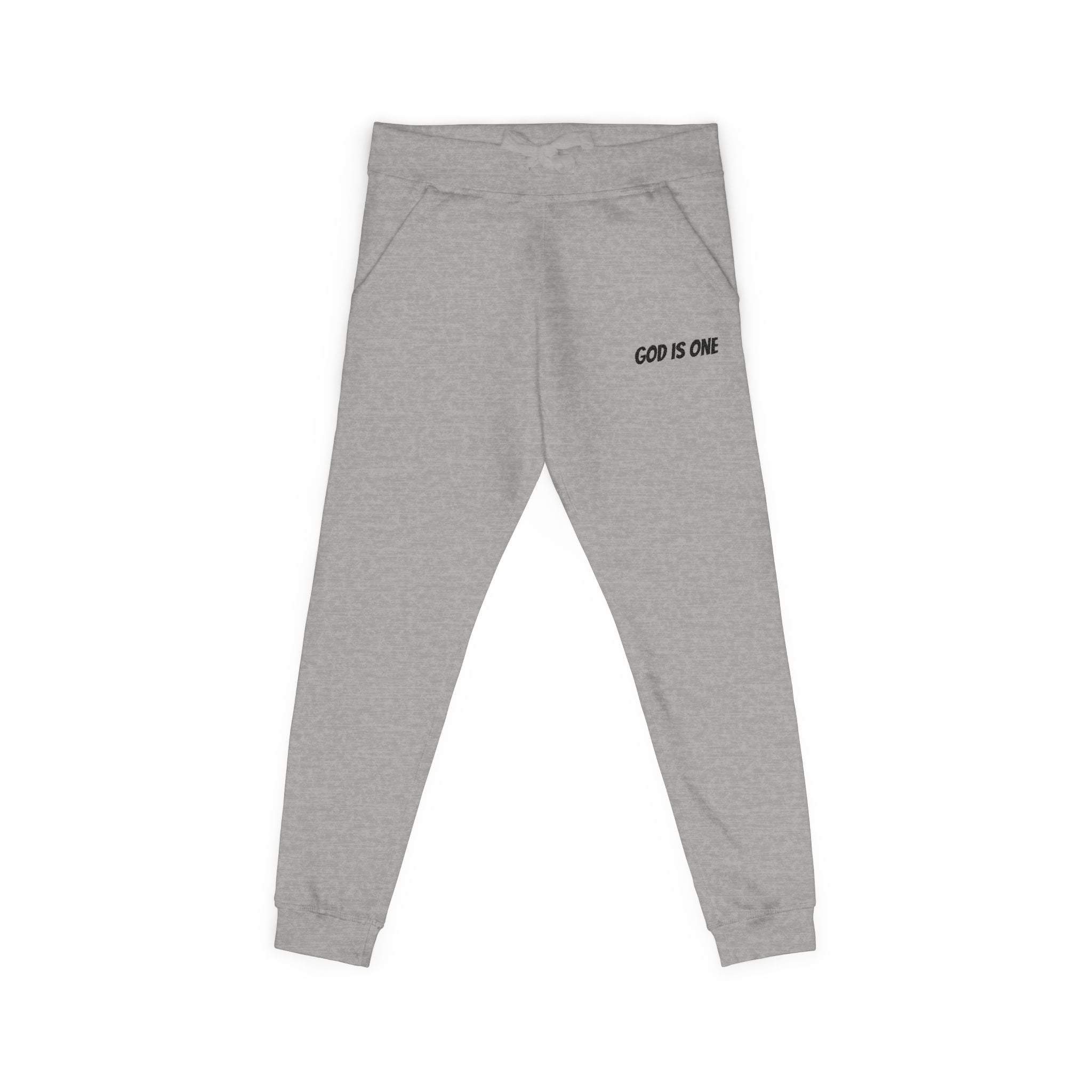 Embroidered 'God Is One' Sweatpants