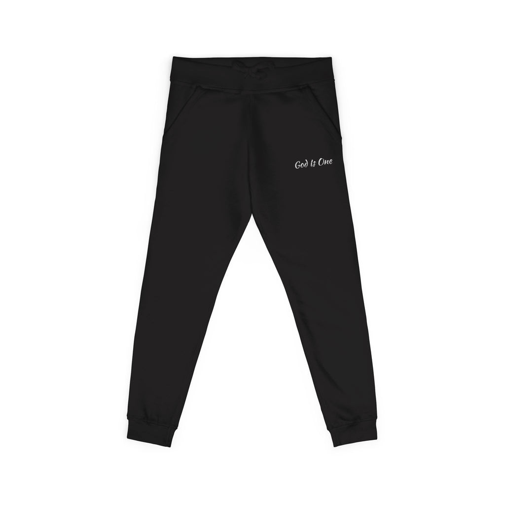 Embroidered "God Is One" Sweatpants
